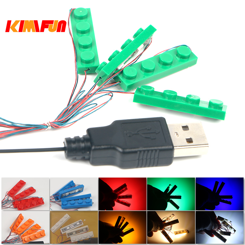 Lego Set Creator - 4 Trong 1 Đèn Led Bộ
