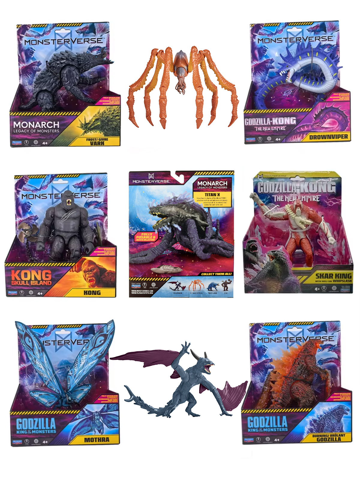Vinyl Figure Blank - Playmates Godzilla VS Kong New Empire