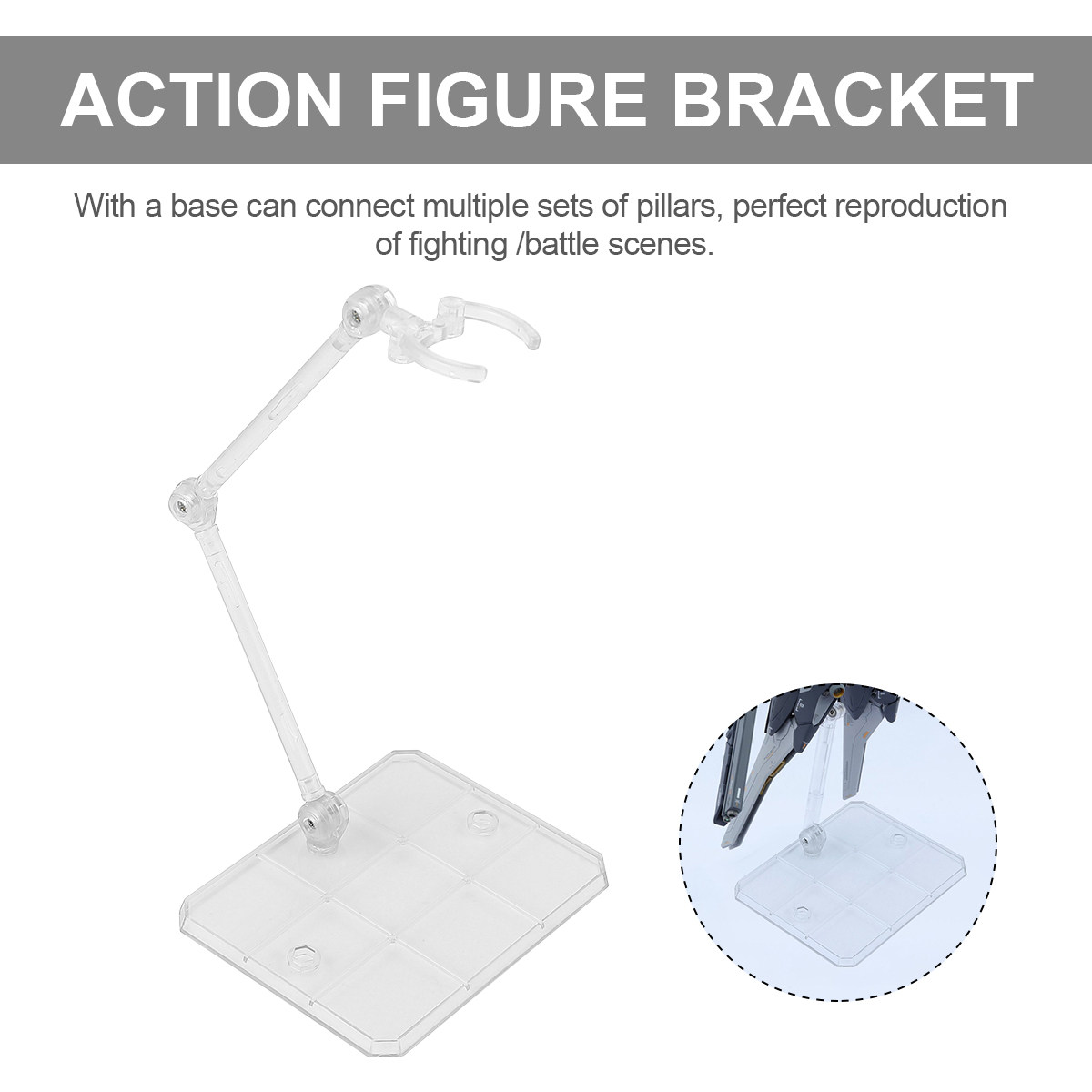 Action Figure Stand - 5Pcs Action Figure Holder Stable Display