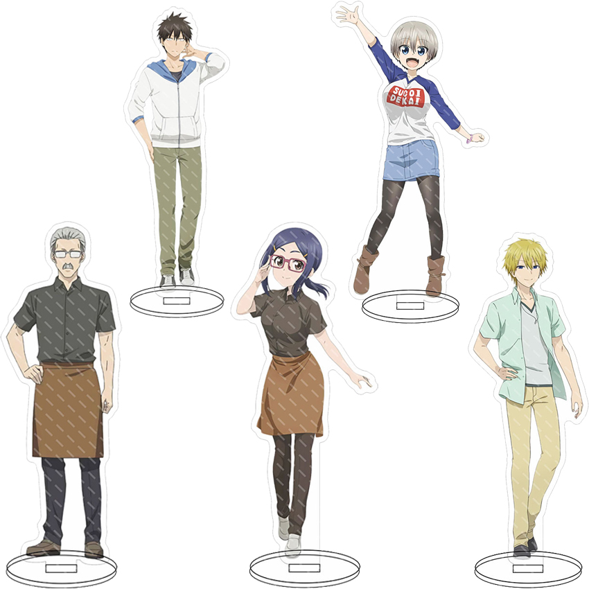 16CM Anime Acrylic Stand Uzaki - đánh giá và giá Figma Stand Set