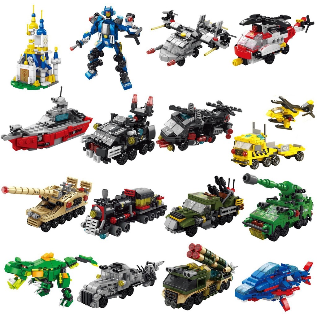 6 IN 1 City Engineering Car Po - đánh giá và giá Lego Set City