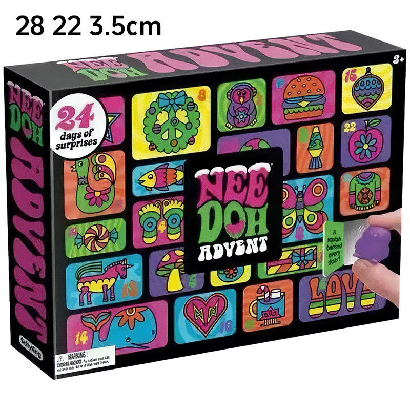 Needoh Nice Cube Fidget Squish - đánh giá và giá Fidget Cube Original