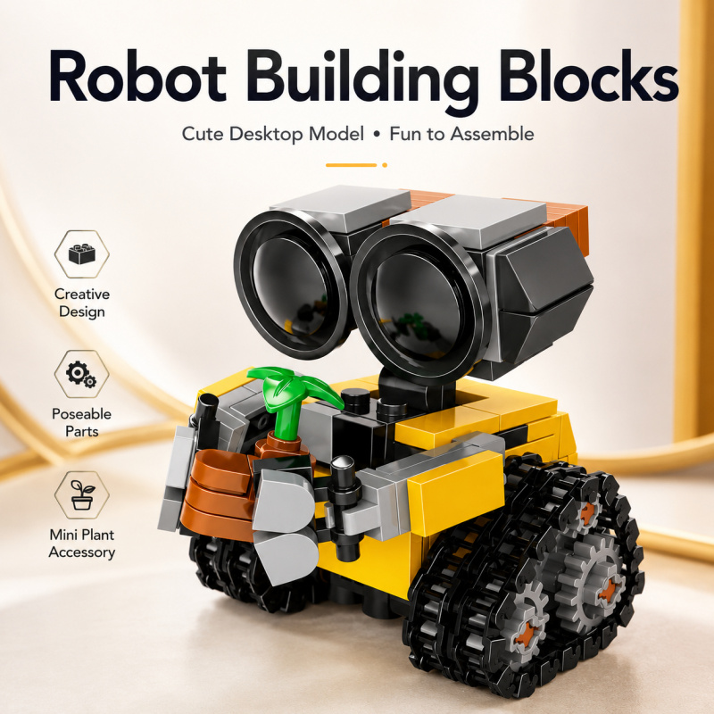 Mini Robot Building Blocks Set - đánh giá và giá Building Block Mini