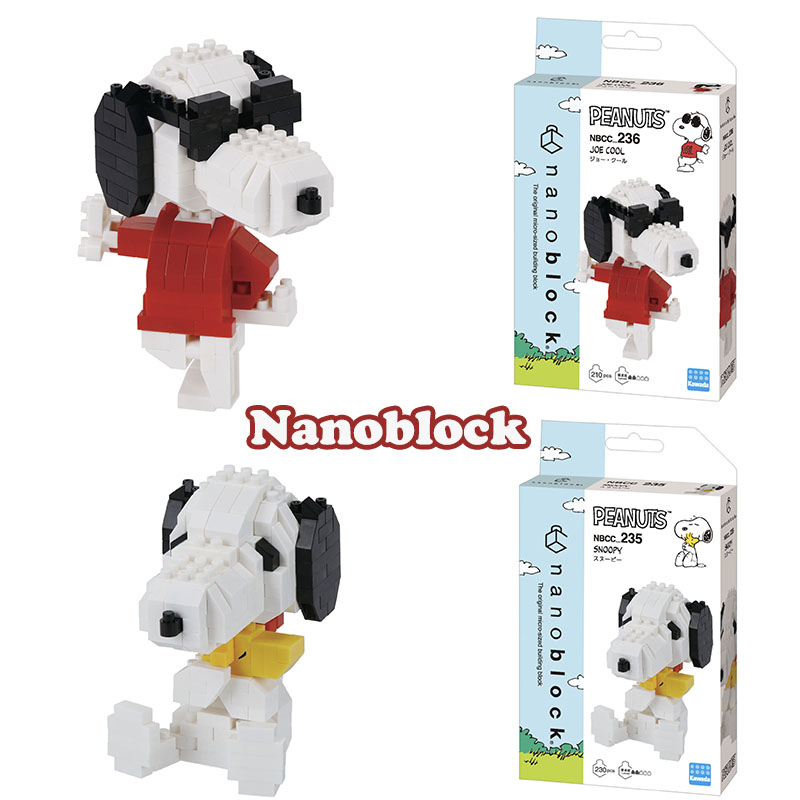 Nanoblock Peanuts Series Joe C - đánh giá và giá Building Block Mini