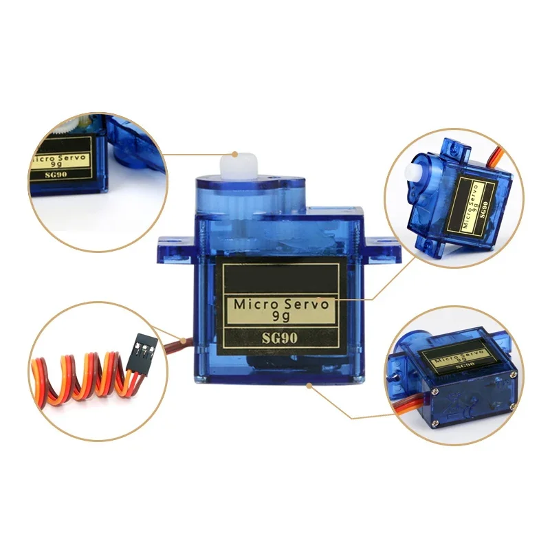 2/4/8/20Pcs SG90 9G Micro Serv - đánh giá và giá Model Airplane Plastic