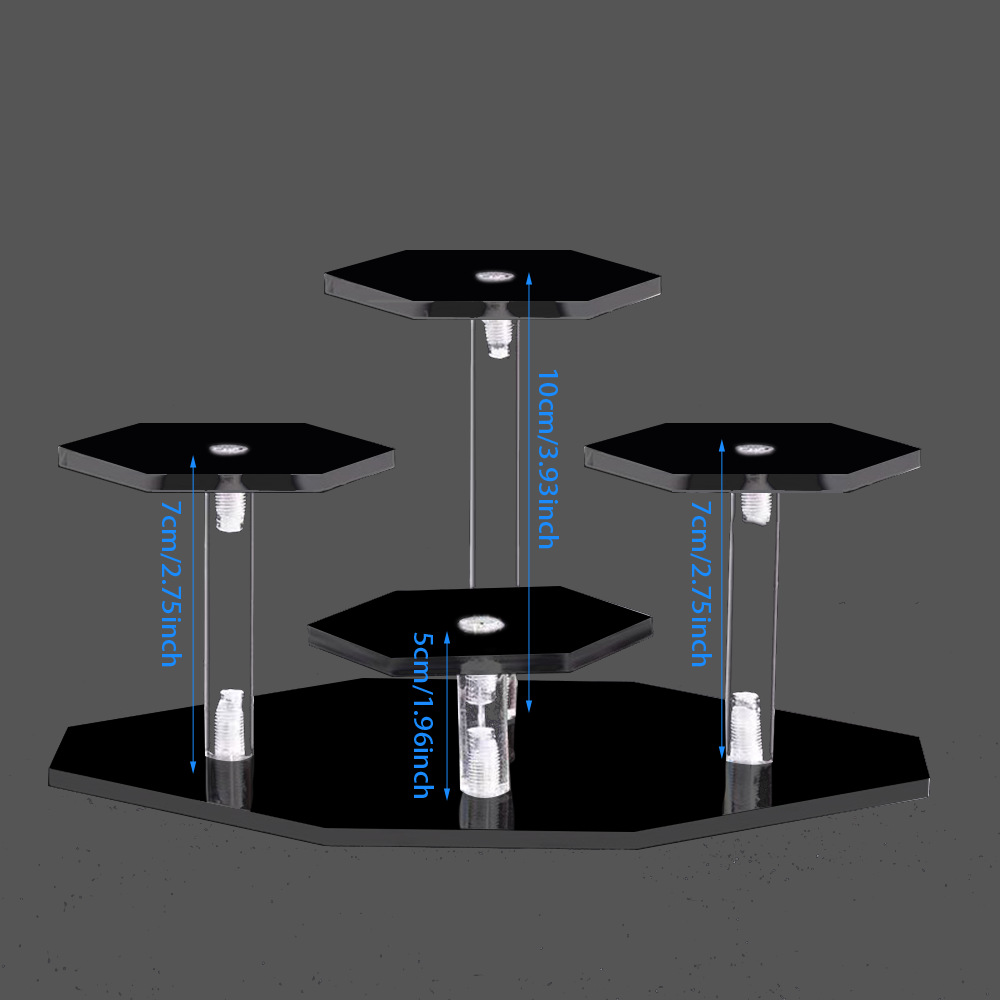 Layered Acrylic Display Stand  - đánh giá và giá Pop Display Shelf
