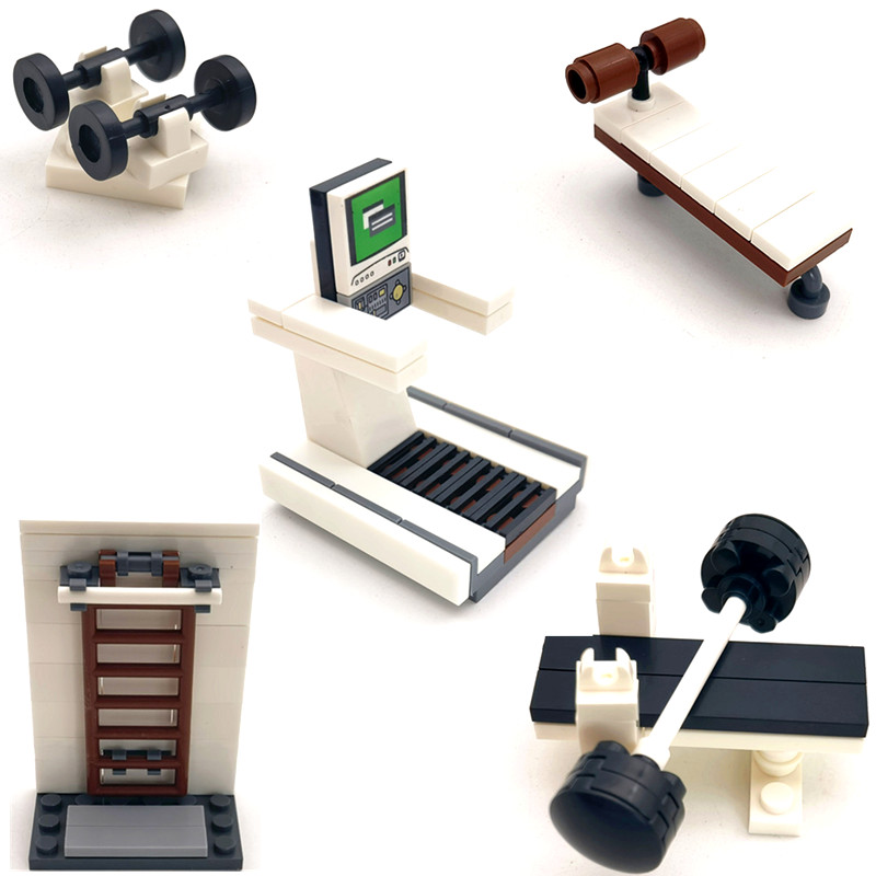 Mộc Đồ Nội Thất Gạch Xây Dựng  - đánh giá và giá Lego Set City