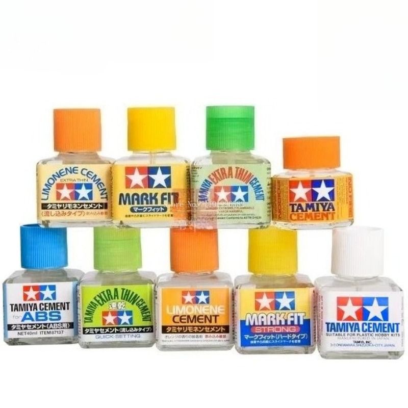 40ml Model Glue 87003/87038/87 - đánh giá và giá Tamiya Model Paint Set