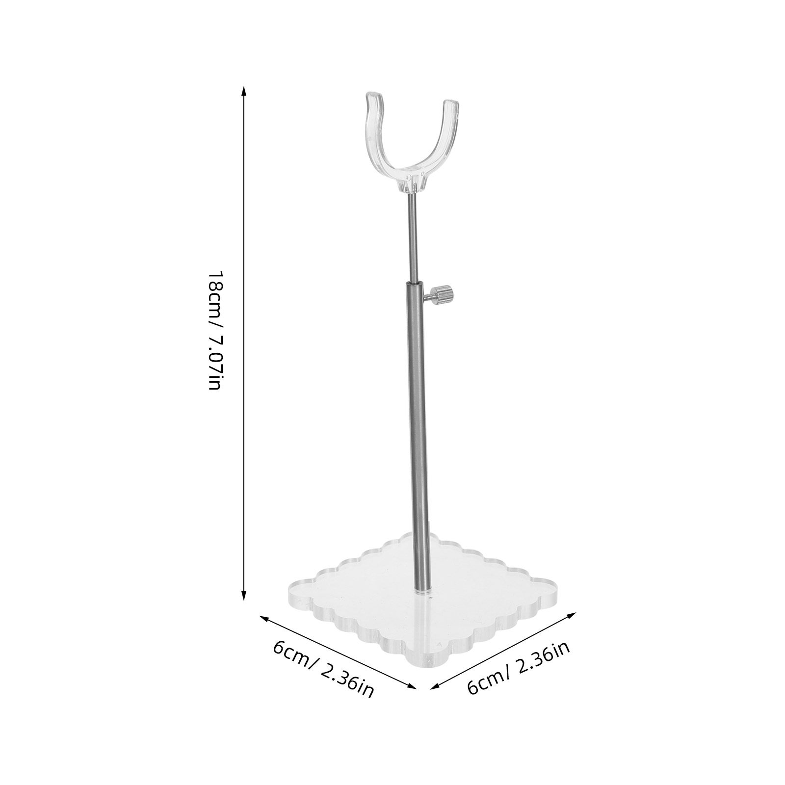 1Set Acrylic Display Stand Adj - đánh giá và giá Action Figure Stand