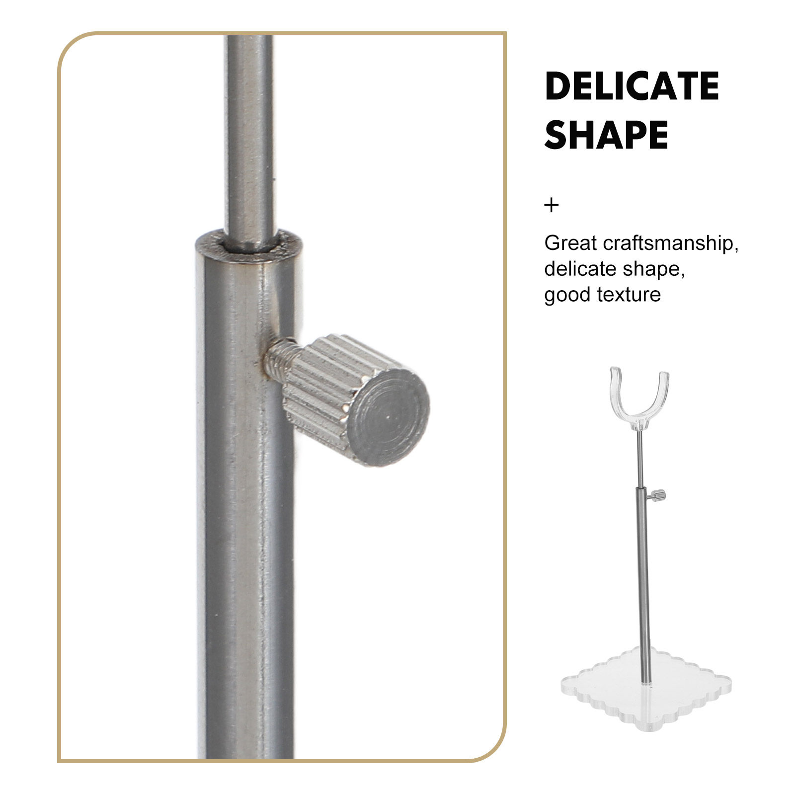 1Set Acrylic Display Stand Adj - đánh giá và giá Action Figure Stand
