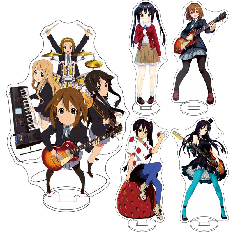 16CM Anime ‌K-ON!‌ Figure ‌Aki - đánh giá và giá Figma Stand Set